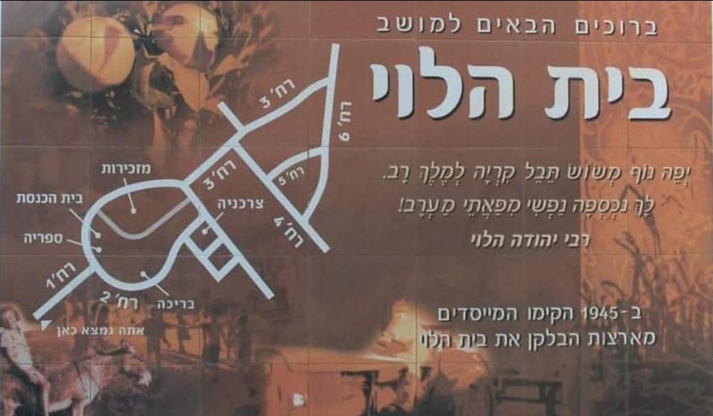 מפה בית הלוי